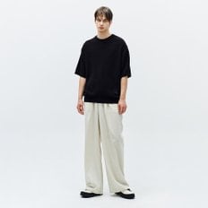 ZSZIO 부클 크루넥 니트 블랙 ZH3KT703BK