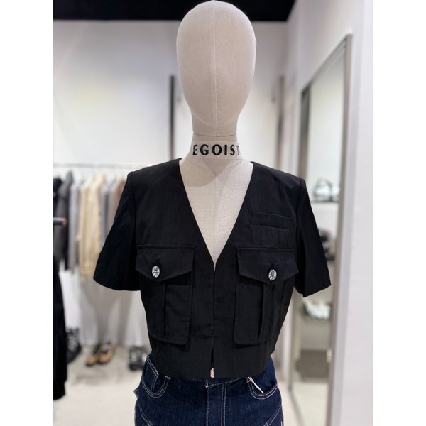 [여주점] 백스트랩  반팔 자켓 ER2WJ660