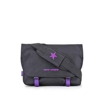 PEEPS(핍스) essential messenger bag_vivid edit(vivid black)