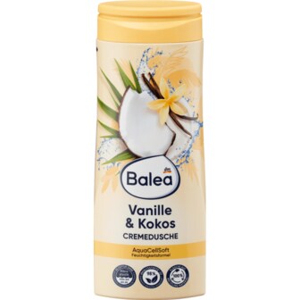 발레아 독일 디엠 Balea 발레아 바닐라 및 코코넛 샤워 크림, 300ml