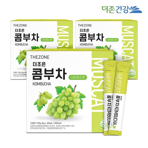 더조은 콤부차 샤인머스켓 30포 3박스