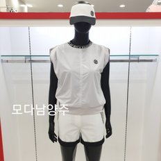 [모다남양주점/파사디]골프 여성 여름 우븐 믹스 민소매 나시 티셔츠 P22MTL184M-2