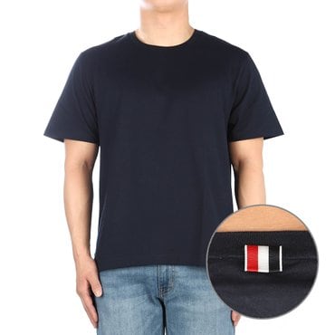 톰브라운 남성 삼선 반팔 티셔츠 (MJS067A 00042 415) 25SS