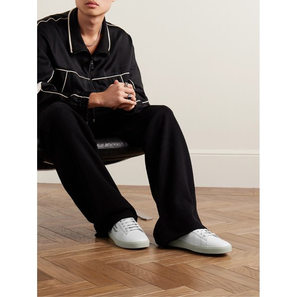 SL/06 코트 클래식 로고 자수 가죽 스니커즈 34344356236547711