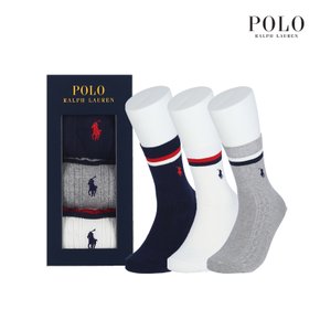 POLO 폴로 신사 케이블 3족선물세트 RL33229S