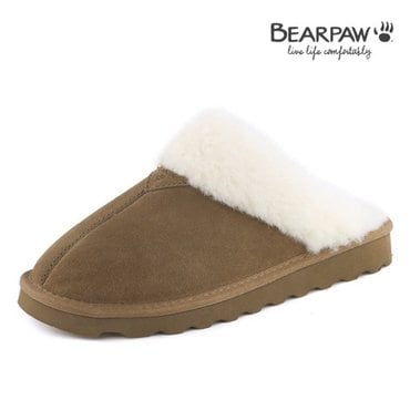 베어파우 MARY MENS 남성 방한 양털슬리퍼 K814002PD-M-SC