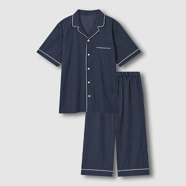 남 라이트 코튼 7부 파자마 세트 J216201179057