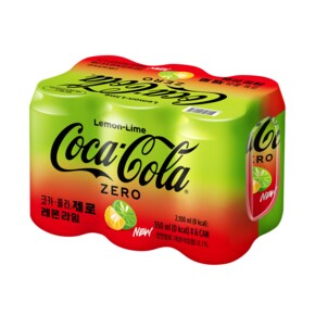 코카콜라 제로 레몬라임 350ml*6입