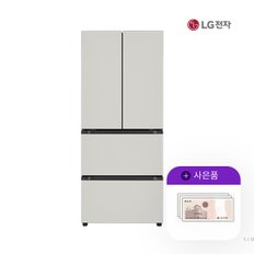 오브제 엘지 김치냉장고 402L 그레이 Z407MGG143 5년 69500