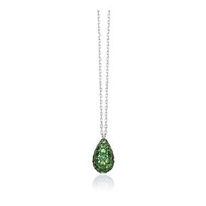 Sweet Drops Necklace _ Vivid green