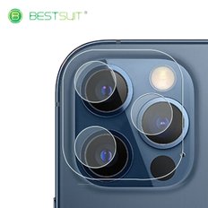 BESTSUIT 2020 아이폰12/프로/맥스/미니 카메라렌즈 보호 풀글라스 투명 듀오 유리필름