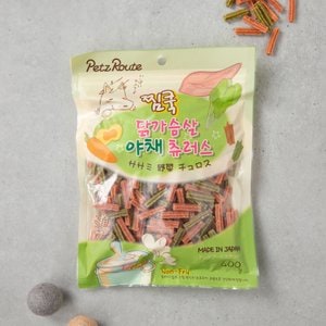 MOLLY'S 찜쿡 닭가슴살 야채츄러스400g