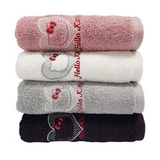 산리오 hello kitty 페이스40수건 세면타올 160g