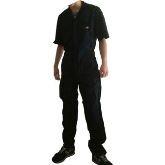  일본 디 점프수트 오버롤 Dickies 3399 33999 남녀공용 Half Sleeve Coveralls blk 1564117