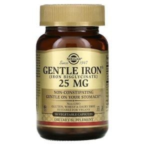 철분 젠틀 아이언 25 mg 90 베지켑슐 유통기한 보장