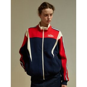 Warm Sweat Track Jacket (Red)