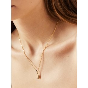 Water Drop Bold Necklace 워터 드롭 볼드 목걸이