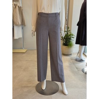 더아이잗 [여주점] [더 아이잗] 여성 울 탭 장식 와이드 팬츠(IS3A0SL042)