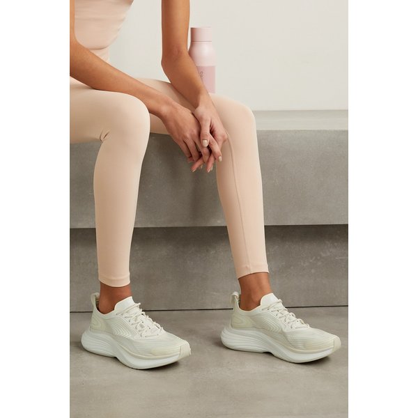 APL 애슬레틱 프로펄션 랩 스트림라인 고무 트리밍 립스탑 스니커즈 크림 24772899113162915