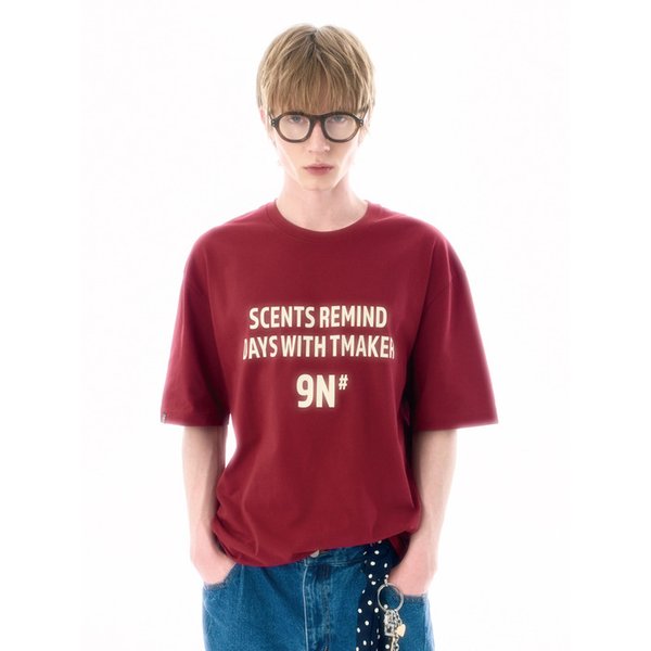 SCENT LETTERING T-SHIRT WN