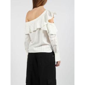 24SS 셀프 포트레이트 블라우스 SS24184TAW WHITE White