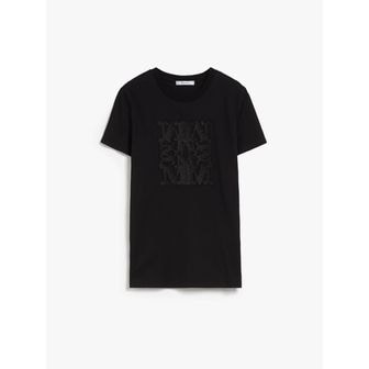 막스마라 [시즌오프 30%][공식] 타베르나 코튼 티셔츠 / 블랙