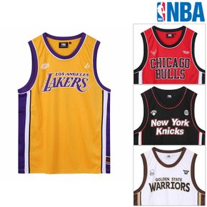 [여주점] 남성 어센틱 농구 유니폼 메쉬 슬리브리스 티셔츠(N262TS411P)