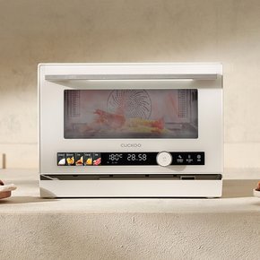 직화스팀오븐 25L  IoT 앱연동 전자레인지 에어프라이 오븐 CMW-MOT2510TW