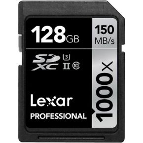 영국 렉사 sd카드 Lexar Professional 128 GB Class 10 UHSII 1000x Speed 150 MB/s SDXC Flash