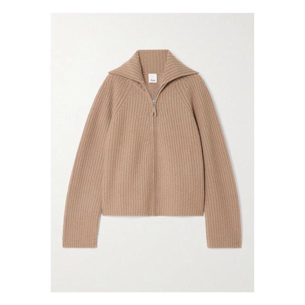 골지 울 캐시미어 혼방 가디건 카멜 46376663162900703