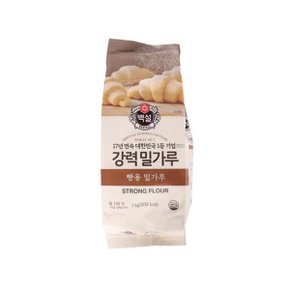 CJ 백설 강력 밀가루 1kg