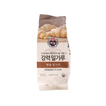  CJ 백설 강력 밀가루 1kg