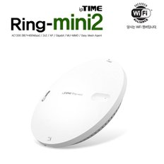 아이피타임 Ring-mini2 AX1300 벽,천장 부착형 AP 와이파이 증폭기