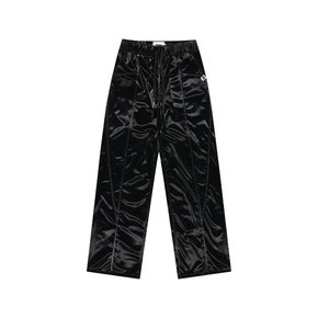 WIDE STRAIGHT FIT PANTS [BLACK]