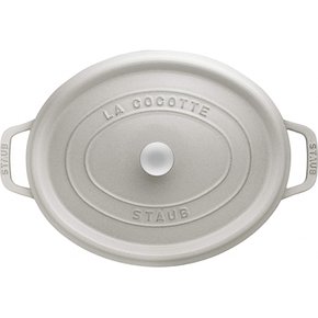 staub 27cm] IH La Cocotte Oval 40501-422 스토우브 [피코 코콧 타원형 캄파뉴 큰 양손 주물