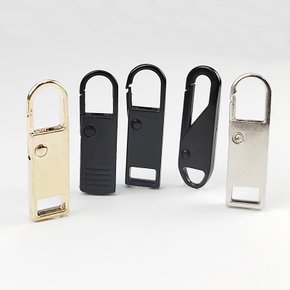 지퍼 고리 손잡이 자크 클립 셀프 수선 교체 수리 가방 점퍼 바지 잠바 백팩 캐리어 부자재