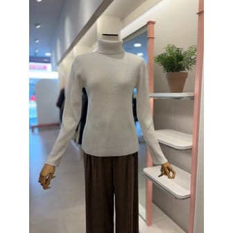 잇미샤 [여주점] 여성 하이넥 리브변형 풀오버(ITOBYPO960)