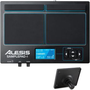 영국 알레시스 전자드럼 Alesis Sample Pad 4 Module Mount Percussion and Triggering trument