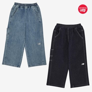 뉴발란스키즈 Essential_카펜터 일자 데님팬츠(NK9TF3101U)
