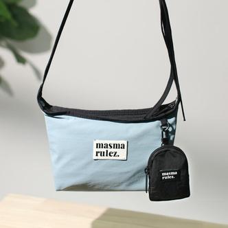 아트박스 /마스마룰즈 Travel sacoche bag _ blue