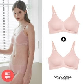 라이크라 쉘론 몰드부착 스트랩 감탄브라 2종 피치 CDWBR4O26_2