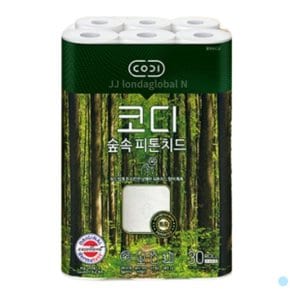 코디 두루마리 휴지 화장지 3겹 숲속 피톤치드 30롤