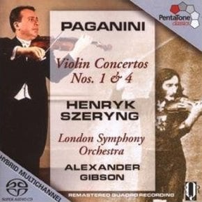 [HYBRID SACD] 니콜로 파가니니 - 바이올린 협주곡 1 & 4번/Niccolo Paganini - Violin Concertos Nos.1 & 4
