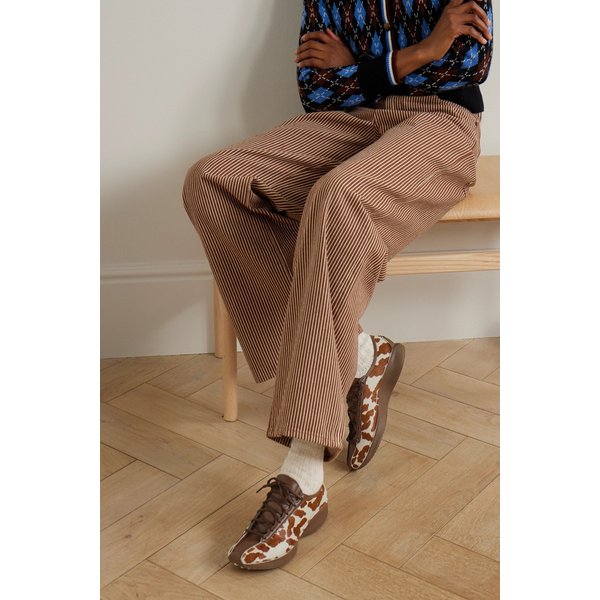 에어 슈퍼플라이 LX 카우프린트 소가죽 스니커즈 46376663162986486