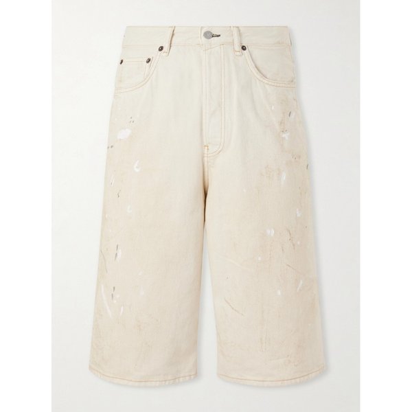 주다 페인트 스플래터 코튼 스트레이트 쇼츠 46376663162969933