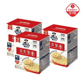 퀘이커 오트밀오리지널6입180g x 3개