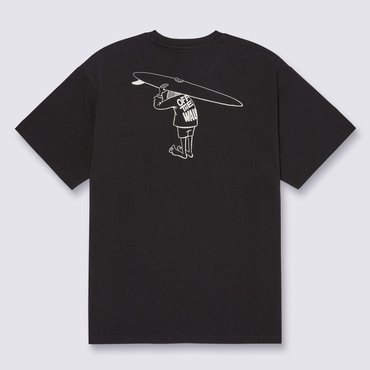 반스 반스 아티스트 컬렉션 Vans X Hanai 서프 반소매 티셔츠 VN000R61BLK1