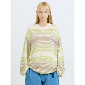 MULTI STRIPE SWEATER [3 COLOR]