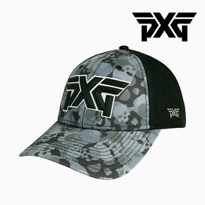 피엑스지 PXG 다크니스 스컬카모 패셔티드 9-40 스냅백 골프모자