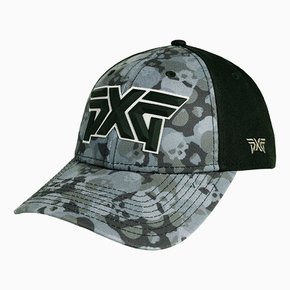 피엑스지 PXG 다크니스 스컬카모 패셔티드 9-40 스냅백 골프모자